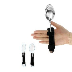 Adjustable Adaptive Utensil Holder for Weak Grips