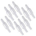 IOOYIFLE Oxygen Tubing Swivel Connector - 10 PCS Cannula Connectors, Avoid Tube Tangles (Male to Male)