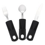 Adaptive Easy Grip Stainless Steel Utensil Set