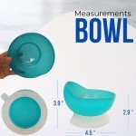 Suction Base Scoop Bowl for Easy Self-Feeding