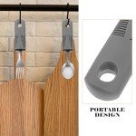 Adaptive Stainless Steel Utensils Set for Elderly