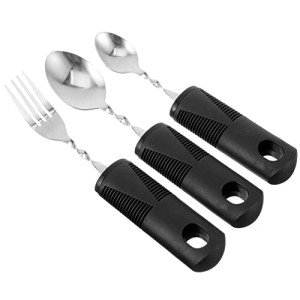 Adaptive Easy Grip Silverware Set for Seniors