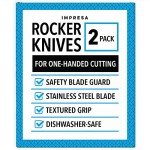 2 Pack Rocker Knife for One-Handed Use