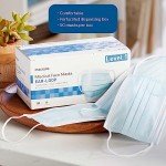 McKesson Medical Face Masks, Level 1 - Pleated with Ear Loops, Non-Sterile, Blue - One Size Fits Most Adults, 7 in x 3.75 in, 50 Count, 1 Pack