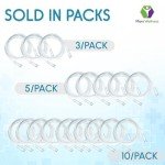 Mars Wellness Oxygen Tubing - Premium Clear Crush Resistant Oxygen Tubes - 7 Foot - 3 Tubes