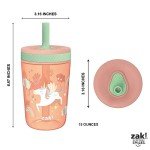 Unicorn Tumbler Set for Kids - 15 oz