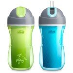 Chicco 9oz Spill-Free Straw Sippy Cup Set