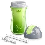 Chicco 9oz Spill-Free Straw Sippy Cup Set