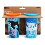 Munchkin® 360 WildLove Sippy Cup, 2 Pack