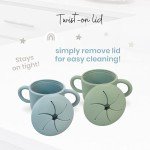 Toddler No-Spill Snack Containers - 2 Pack