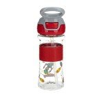 Nuby No-Spill Flip-It Cup for Kids, 12oz. Red