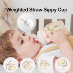 Oberni Weighted Straw Trainer Cup for Kids