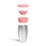 Munchkin Miracle 360 Pink Stainless Steel Sippy Cup