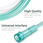 ANSNF Standard Oxygen Nasal Cannula for Adult - 7 ft, Soft Material, Kink Resistant, Lightweight Tubing (5 Pack)