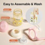 Oberni Weighted Straw Trainer Cup for Kids