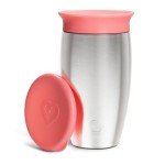 Munchkin Miracle 360 Pink Stainless Steel Sippy Cup