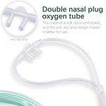 ANSNF Standard Oxygen Nasal Cannula for Adult - 7 ft, Soft Material, Kink Resistant, Lightweight Tubing (5 Pack)