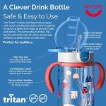 Evorie Toddlers' Spill-Proof Sippy Cup with Straw