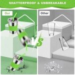 Wownnic 6-Pack Stainless Steel Kids Tumblers