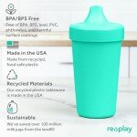 No Spill Sippy Cups - 4 Pack, BPA Free