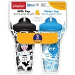 Playtex Sipsters Stage 3 Spill-Proof Sippy Cups - 2 Pack