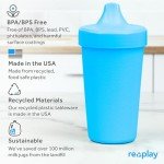No Spill Sippy Cups - 4 Pack, Eco-Friendly