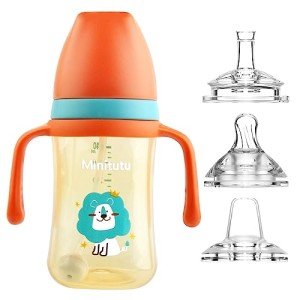 3-in-1 No-Spill Baby Sippy Cup (Green)
