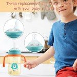 3-in-1 No-Spill Baby Sippy Cup (Green)