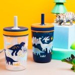 Zak Designs Kelso 15oz Toddler Travel Cups - 2-Pack