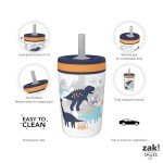 Zak Designs Kelso 15oz Toddler Travel Cups - 2-Pack