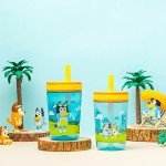 Bluey Kelso Tumbler Set for Kids, 2 Count