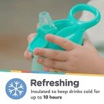 Nuby No Spill Travel Cup for Kids, 10 Oz