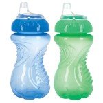 2 Pack Spill Proof Toddler Sippy Cups - BPA Free