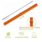 Colorful Reusable Wheat Straw Cups with Lids