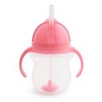 Munchkin Any Angle Weighted Straw Sippy Cup - Pink