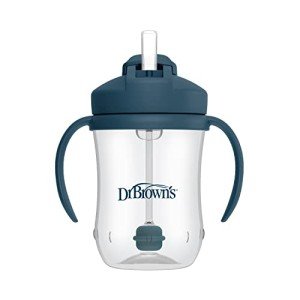 Dr. Brown's First Straw Cup, 9oz, Dark Blue