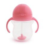 Munchkin Any Angle Weighted Straw Sippy Cup - Pink