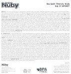 Nuby No-Spill Sip-it Sport Cup - 2 Pack