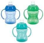 Nuby No Spill Toddler Sippy Cups - 3 Pack