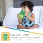 Nuby No Spill Toddler Sippy Cups - 3 Pack