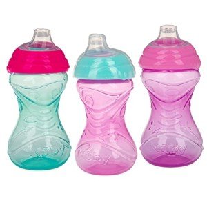 Nuby No-Spill Soft Spout Sippy Cups (3-Pack)