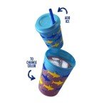 Ello Kids 12oz Color Changing Cups - 4 Pack