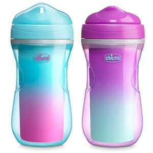 Chicco 9oz Insulated Spill-Free Sippy Cups - 2pk