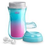 Chicco 9oz Insulated Spill-Free Sippy Cups - 2pk