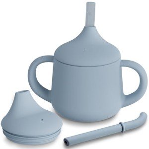 Silicone Baby Sippy Cups – 3 Stages Training Cup