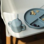 Silicone Baby Sippy Cups – 3 Stages Training Cup