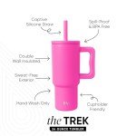 Kids’ 710ml Stainless Steel Spill-Proof Cup