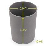 Bamboo Toddler Cups Set - 4 Pack, 10 oz