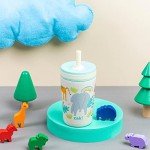Zak Designs Safari 12oz Insulated Toddler Cups