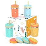 Tronco 10 oz Stainless Steel Sippy Cups for Kids